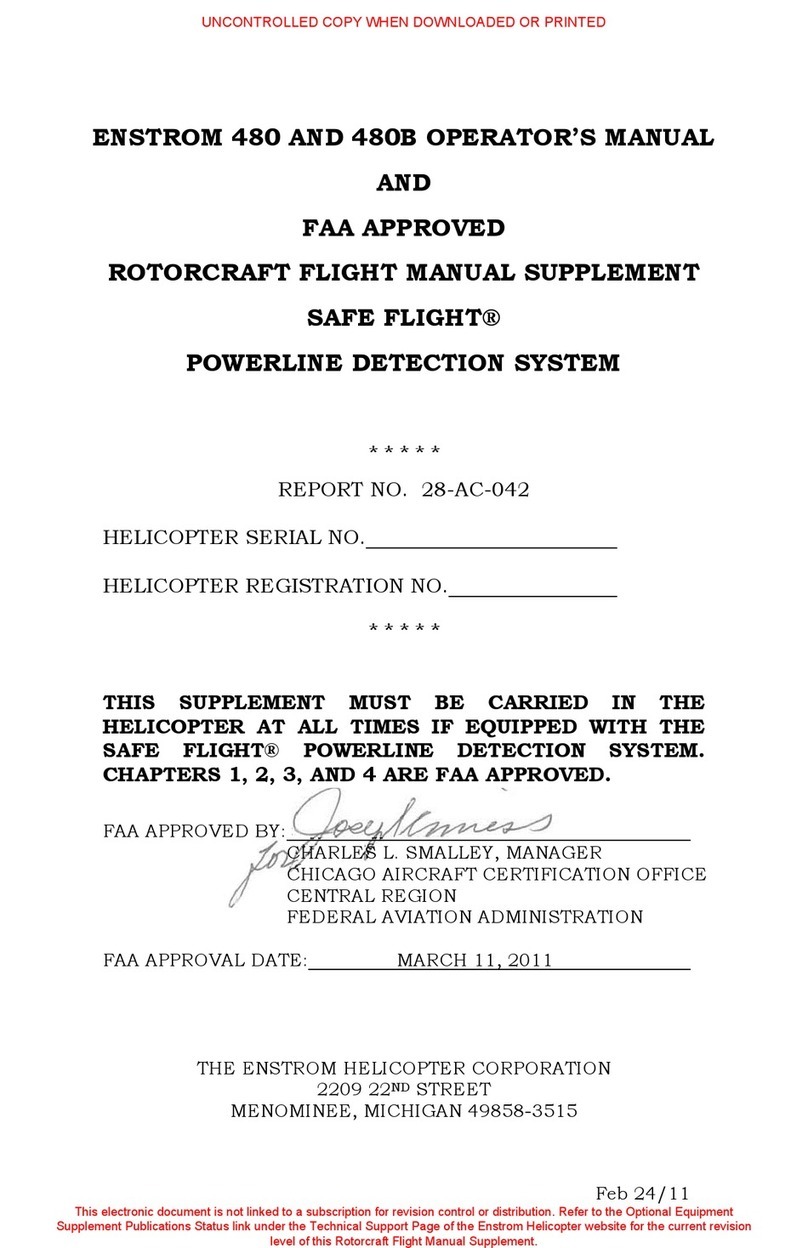 SAFE FLIGHT Powerline Operator's manual