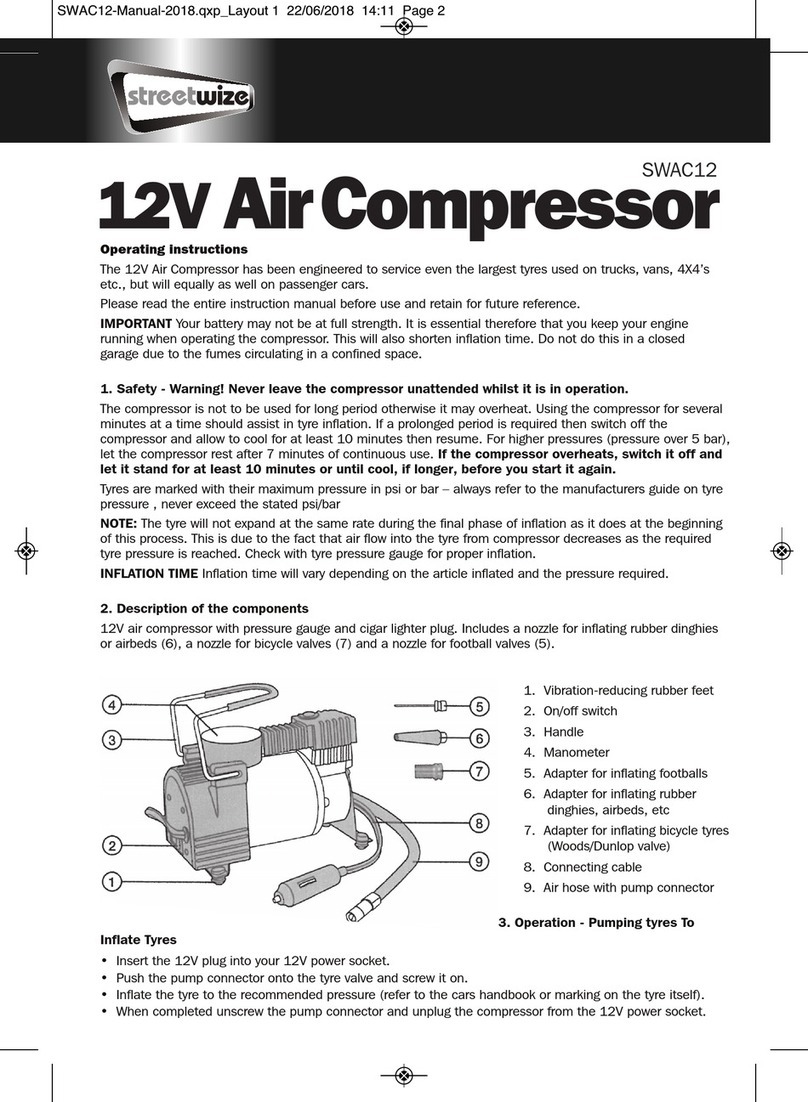 Streetwize SWAC12 manual