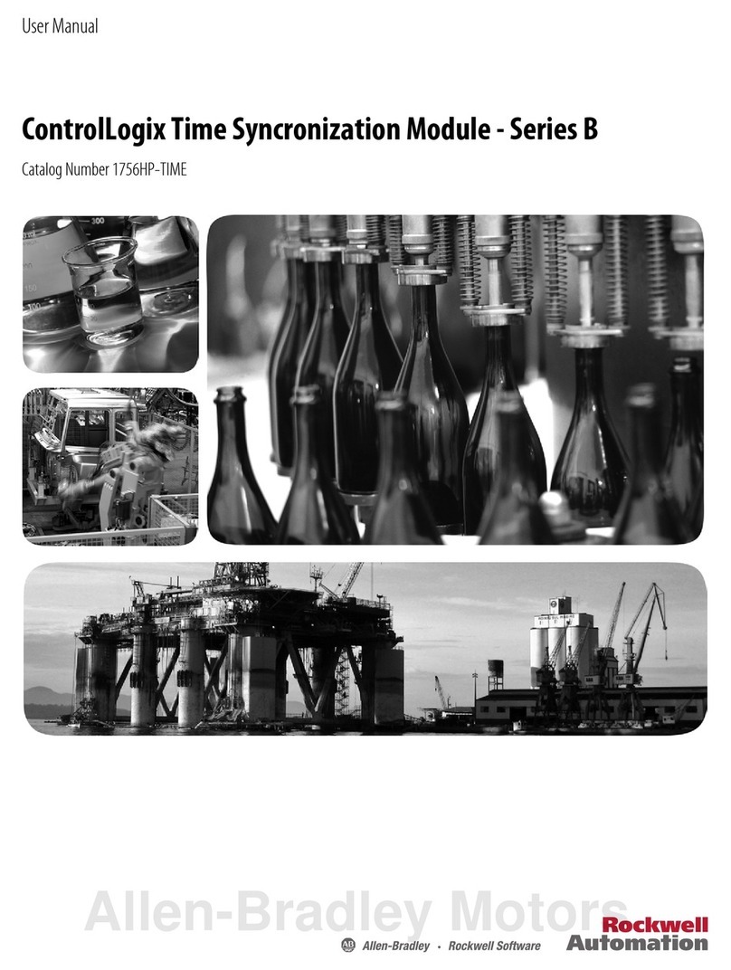 Rockwell Automation Allen-Bradley ControlLogix B Series User manual