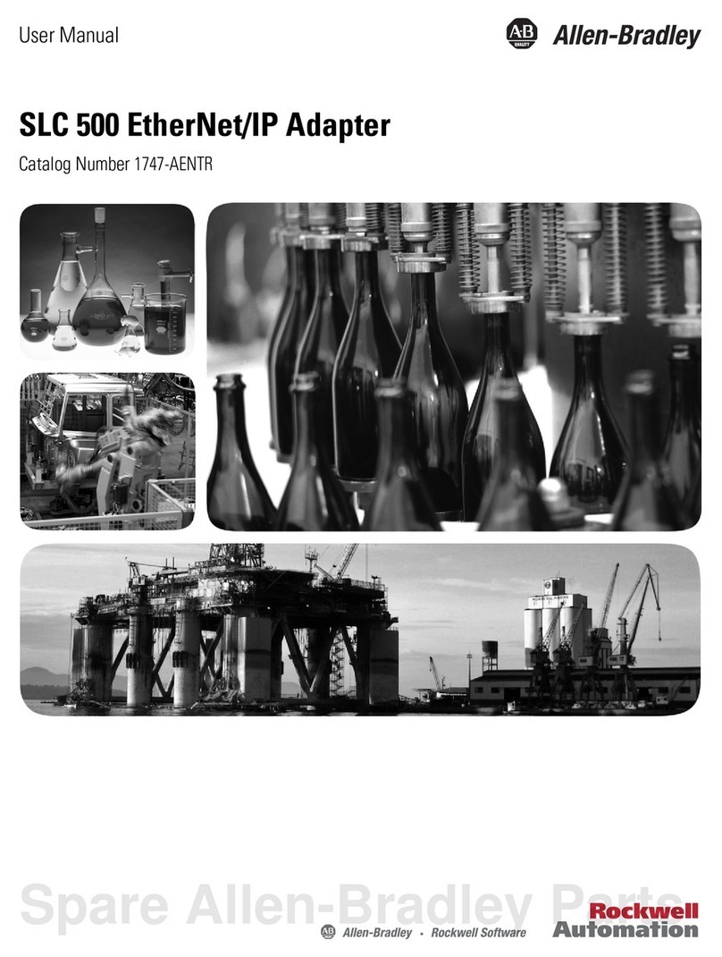 Rockwell Automation Allen-Bradley SLC 500 user manual