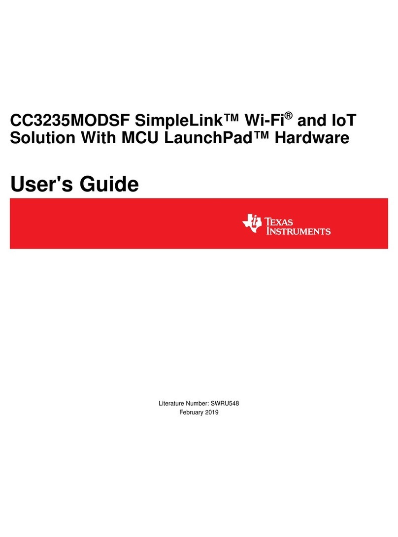 Texas Instruments CC3235MODSF SimpleLink user guide
