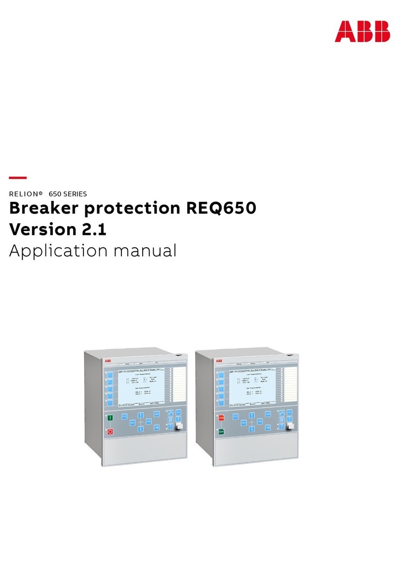 ABB RELION 650 SERIES Instructions for use ABB RELION 650 SERIES Instructions for use