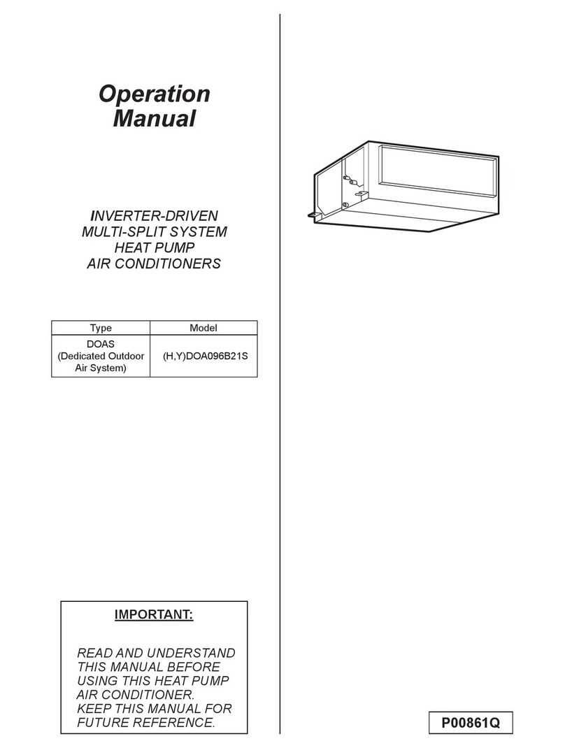Johnson Controls DOAS Series User manual Johnson Controls DOAS Series User manual