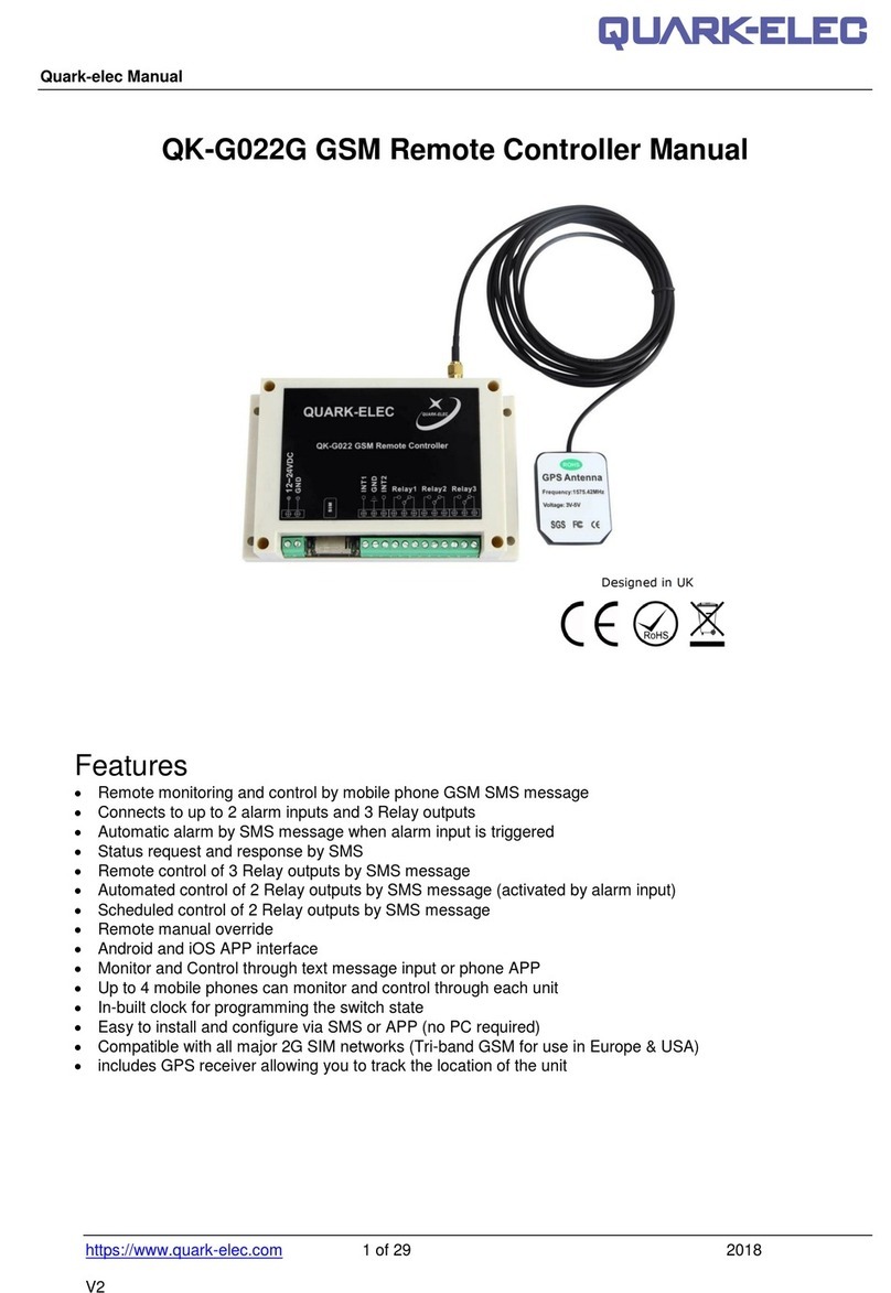 Quark-Elec QK-G022G User manual