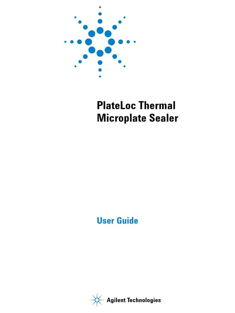 Agilent Technologies PlateLoc User manual Agilent Technologies PlateLoc User manual