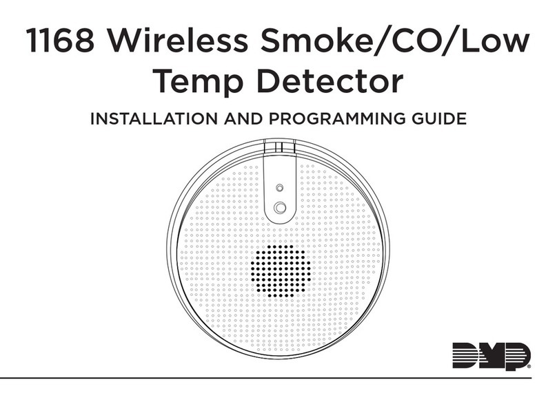 DMP Electronics 1168 Installation and programming guide