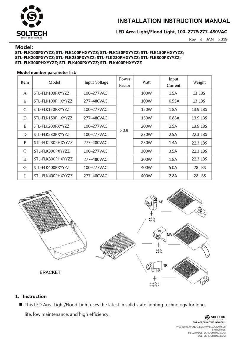 Soltech STL-FLK100PXYYZZ Service manual