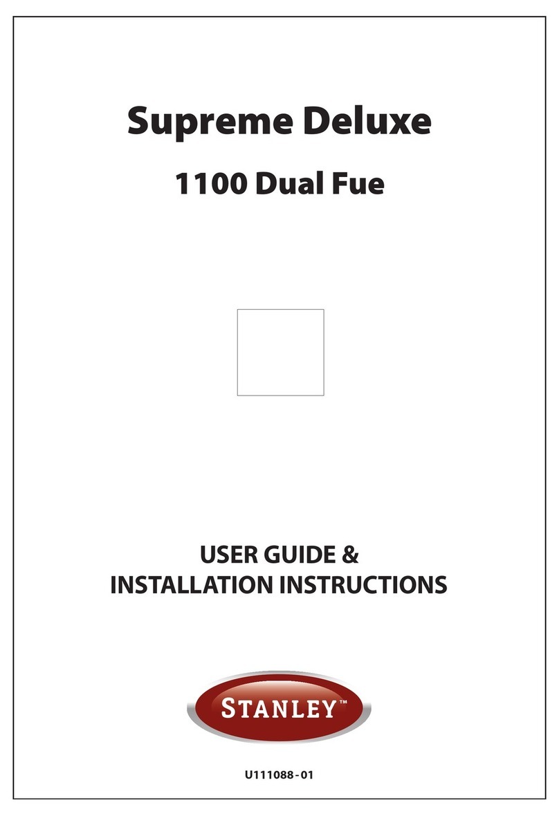 Stanley Supreme Deluxe User's guide & installation instructions Stanley Supreme Deluxe User's guide & installation instructions