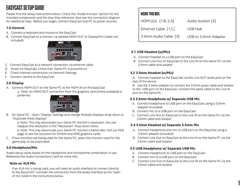 SimplyNUC EasyCast Setup guide