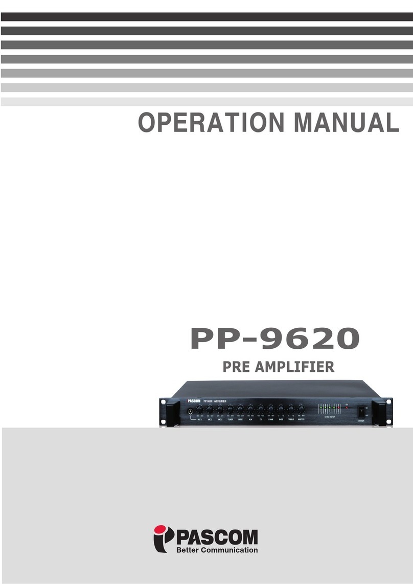 pascom PP-9620 User manual