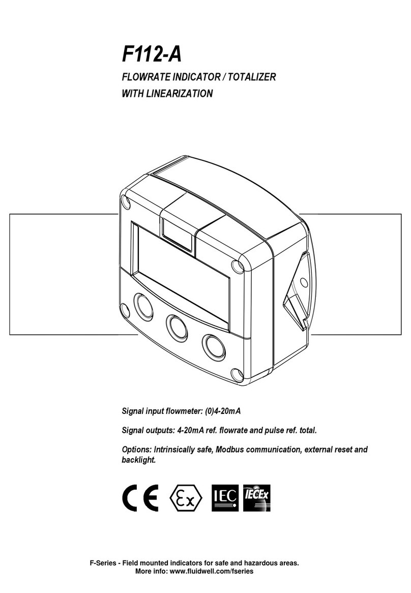 Fluidwell F112-A manual