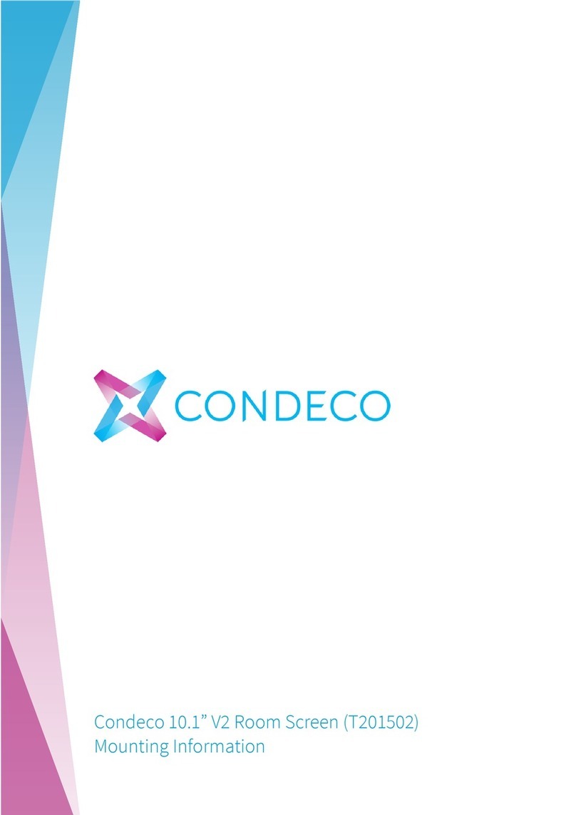 Conde 10.1" V2 Room Screen Guide