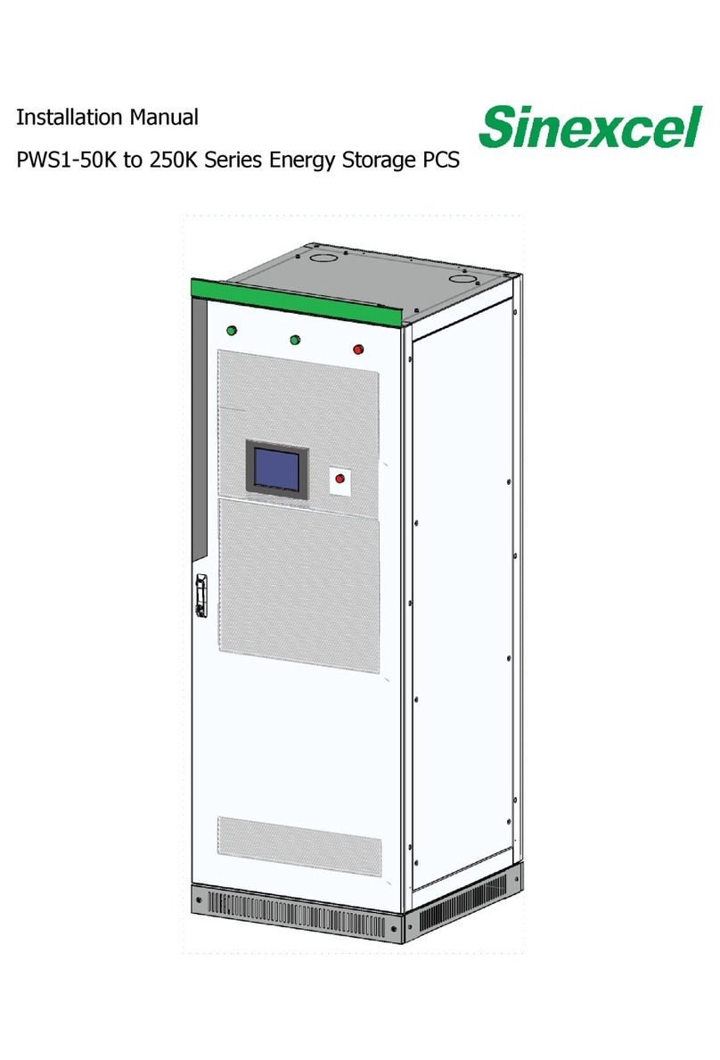 Sinexcel PWS1-50K-EX installation manual