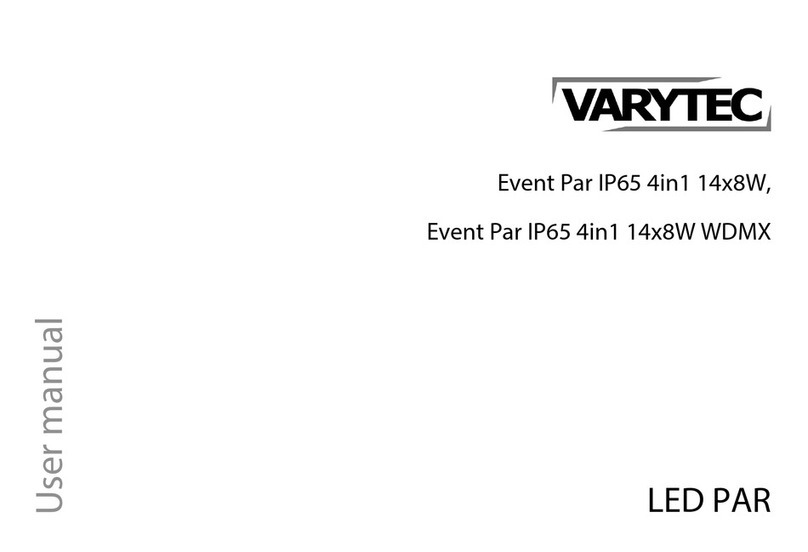 thomann Varytec Event Par user manual