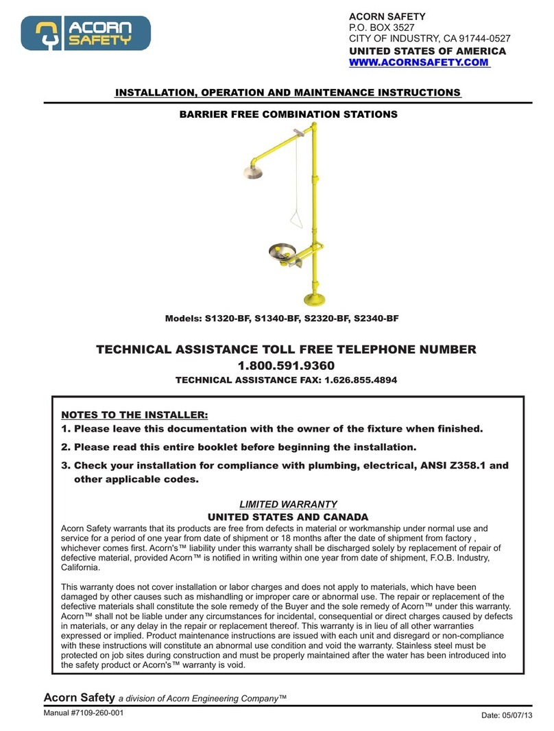 Acorn Safety S1320-BF Manual