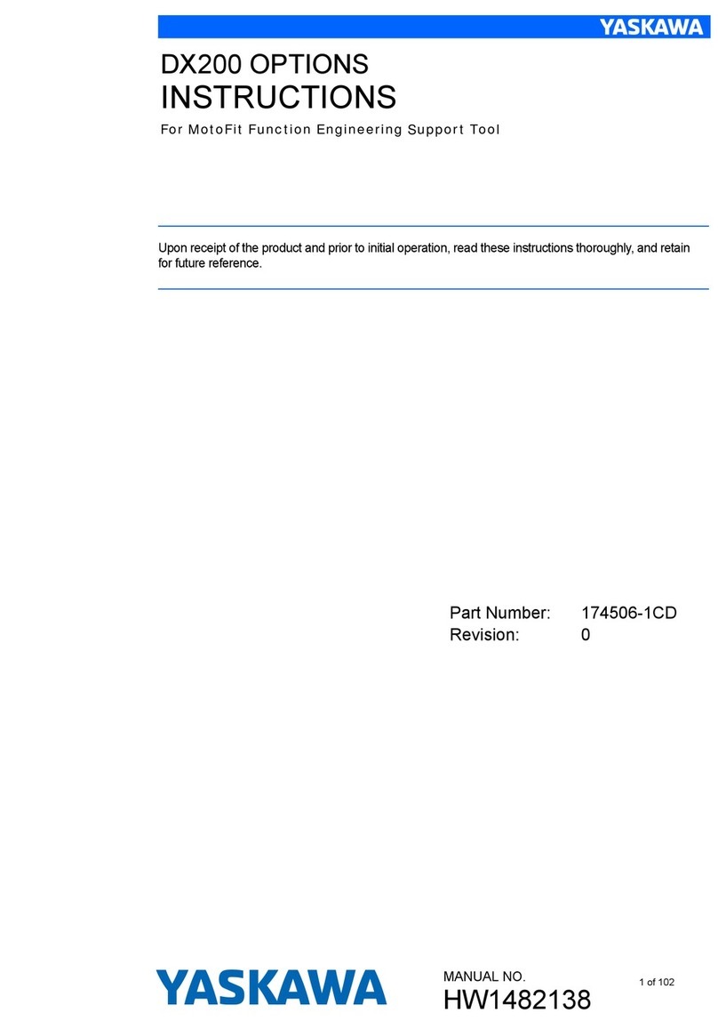 YASKAWA Motoman DX200 instructions