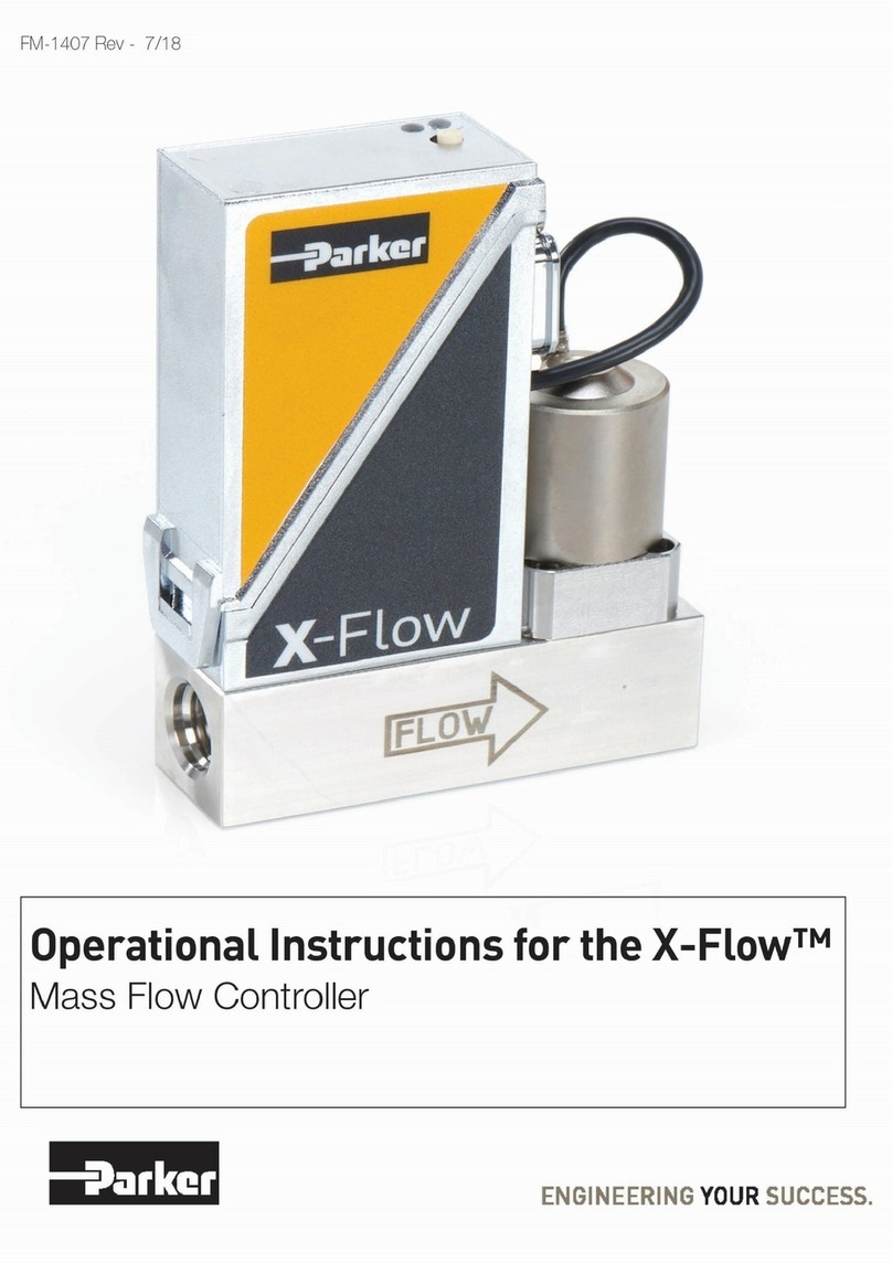 Parker X-Flow Quick start guide