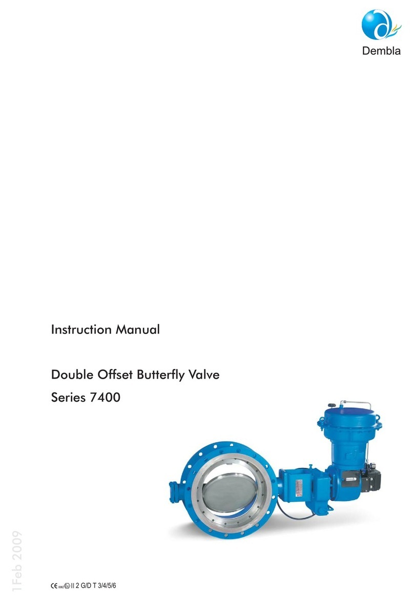 Dembla 7400 Series instruction manual