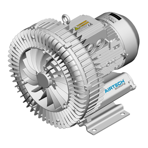 AirTech ASC0055-ASC2050 Series Installation and operating instruction