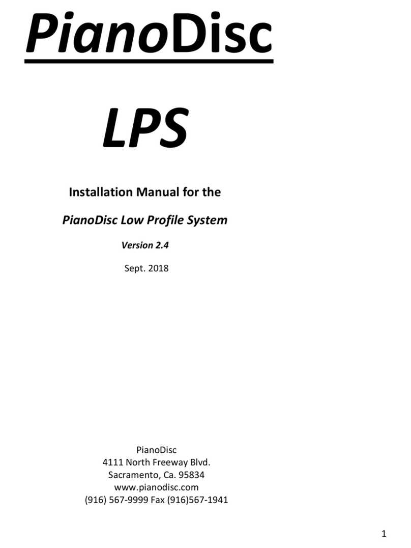 PianoDisc LPS installation manual