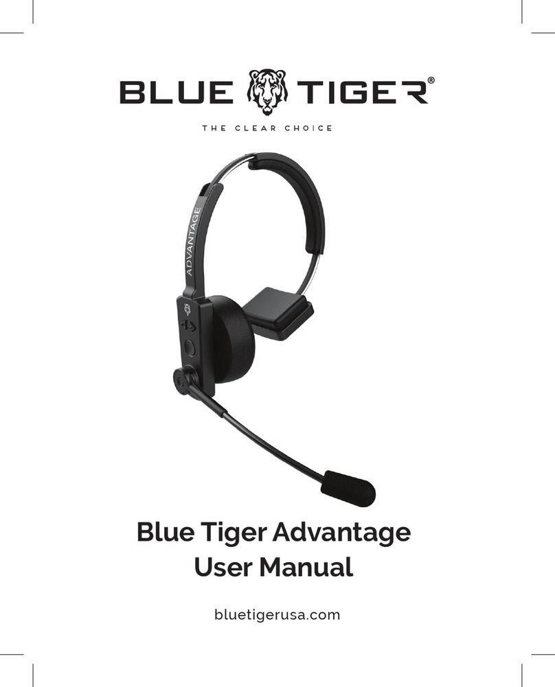 Blue Tiger Advantage User manual