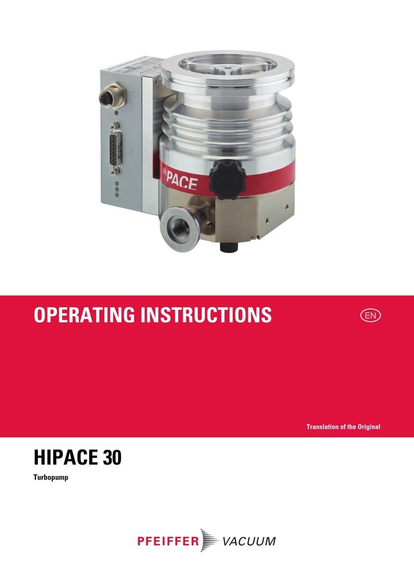 Pfeiffer HIPACE 30 User manual