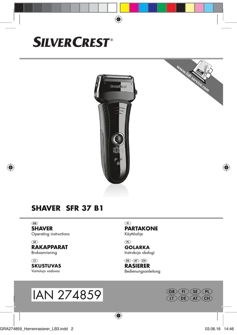 Silvercrest SFR 37 B1 User manual Silvercrest SFR 37 B1 User manual