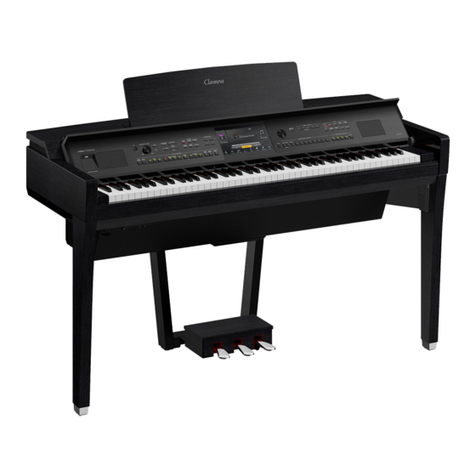 Yamaha Clavinova CVP-809 owner's manual