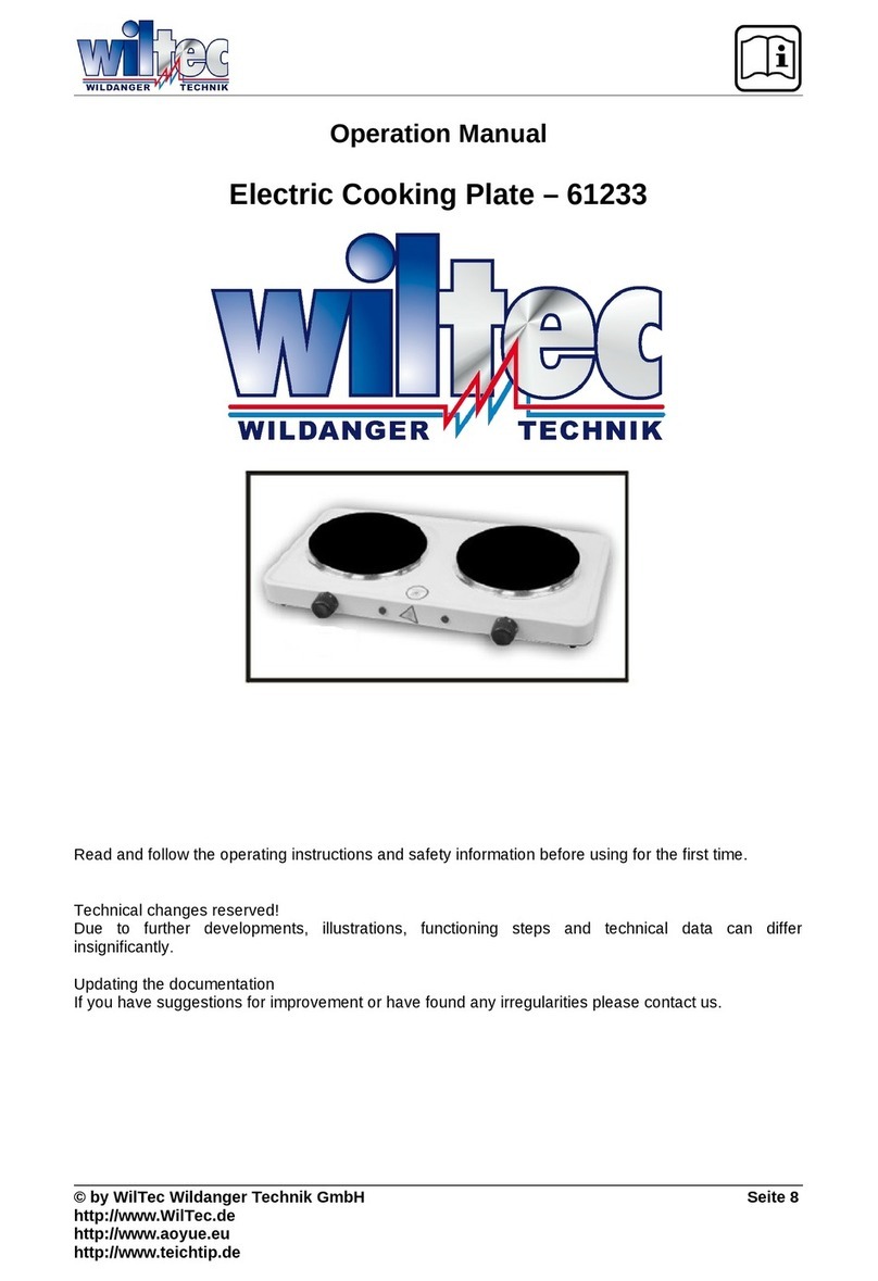 WilTec 61233 Operation manual