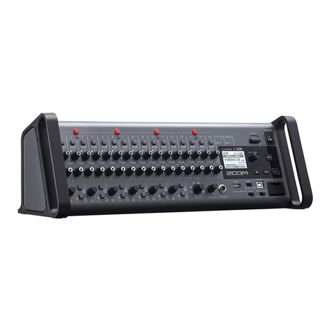 Zoom LiveTrak L-20R Operation manual