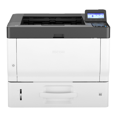 Ricoh P 502 User manual