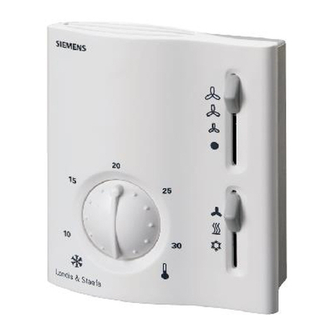 Siemens RAB10 Series Technical instructions