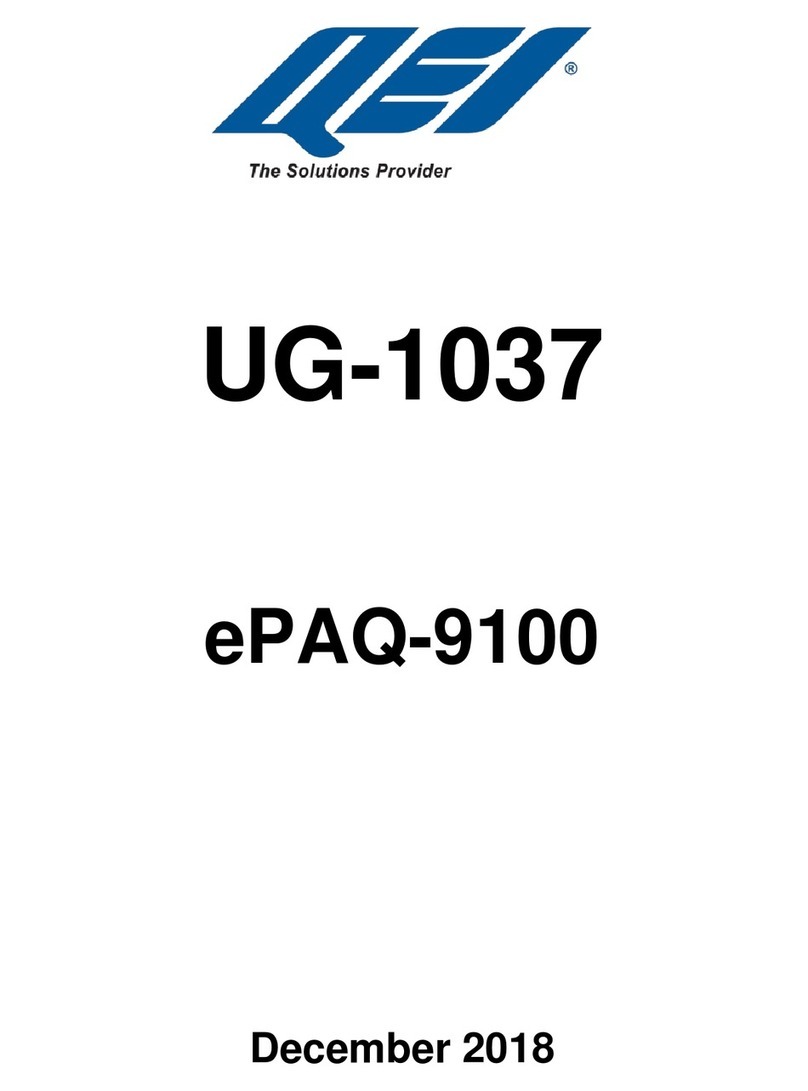 QEI ePAQ-9100 User manual