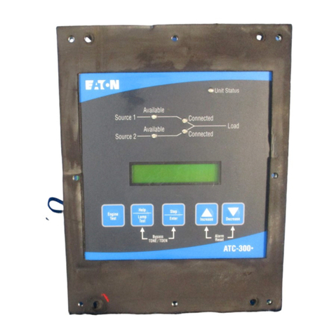Eaton Cutler-Hammer ATC-300 User manual Eaton Cutler-Hammer ATC-300 User manual