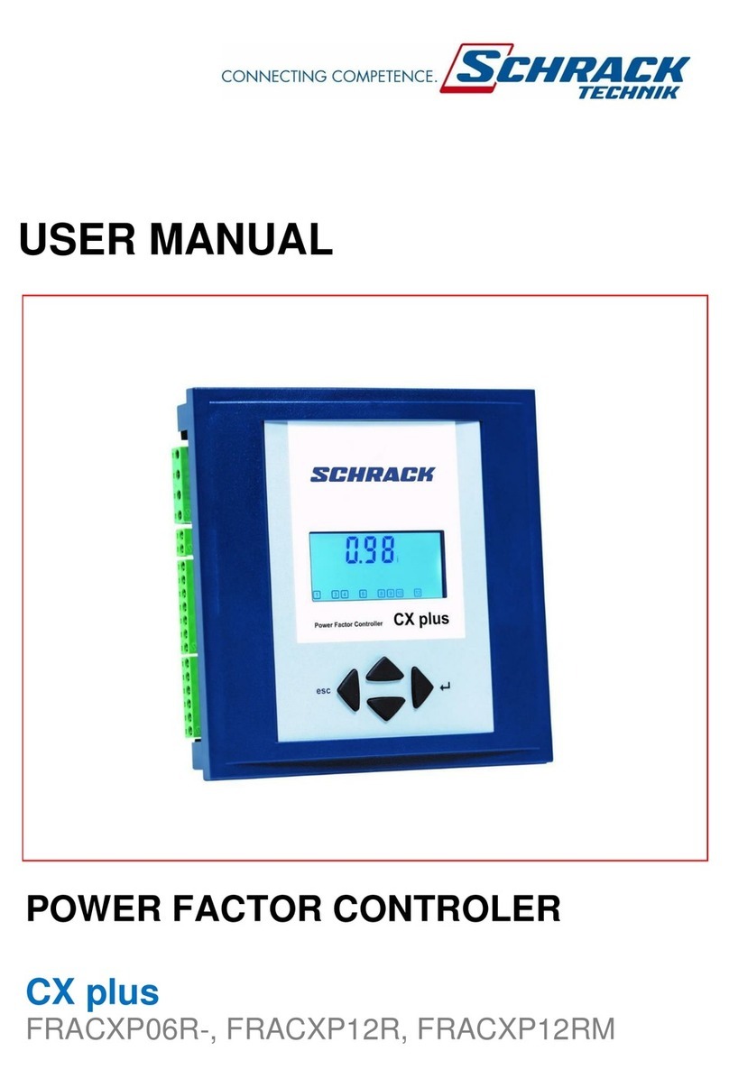 Schrack Technik CX plus Series FRACXP06R- User manual