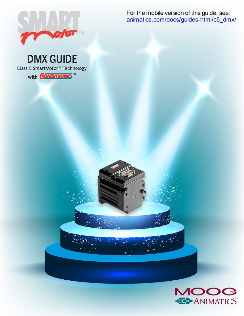 Moog Class 5 SmartMotor User manual