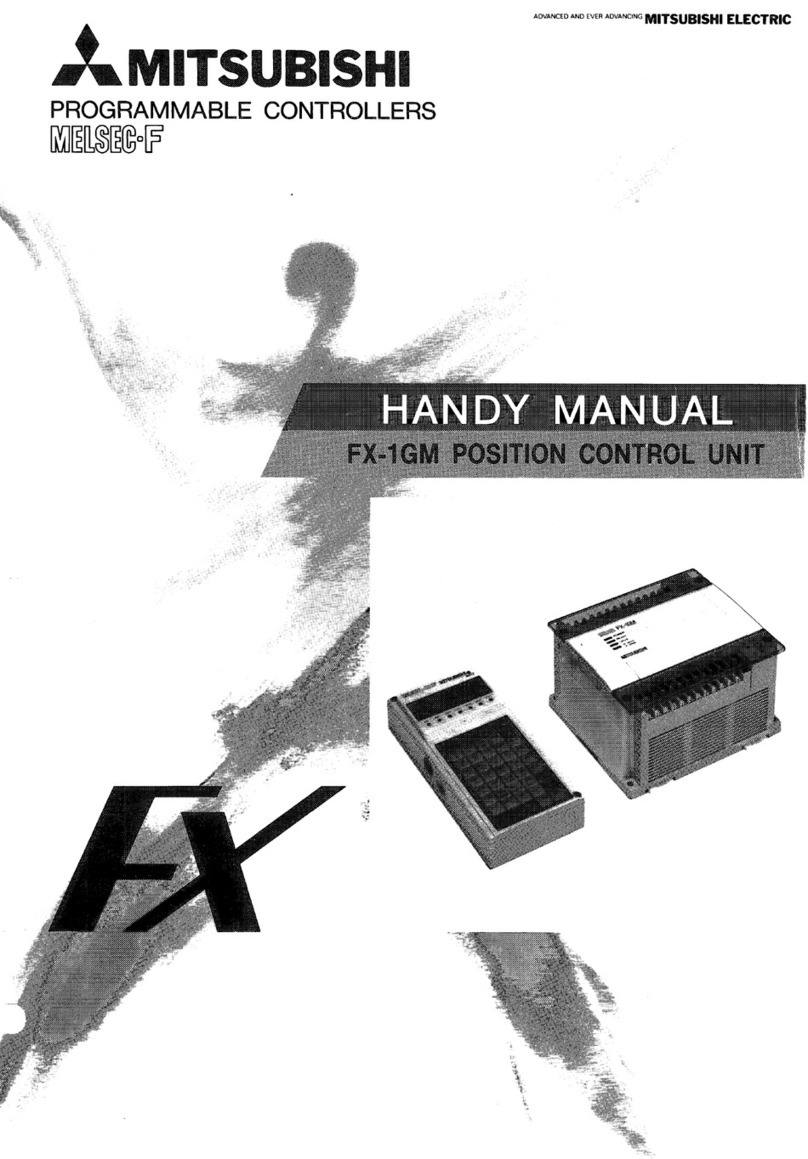 Mitsubishi MELSEC-F FX-1GM Handy manual