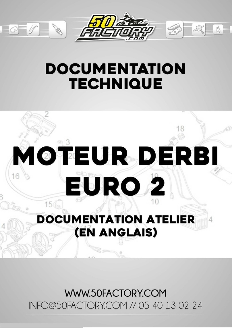 NACIONAL MOTOR Derbi Euro 2 Workshop manual
