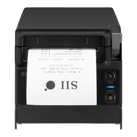Seiko SII RP-F10 SERIES User manual