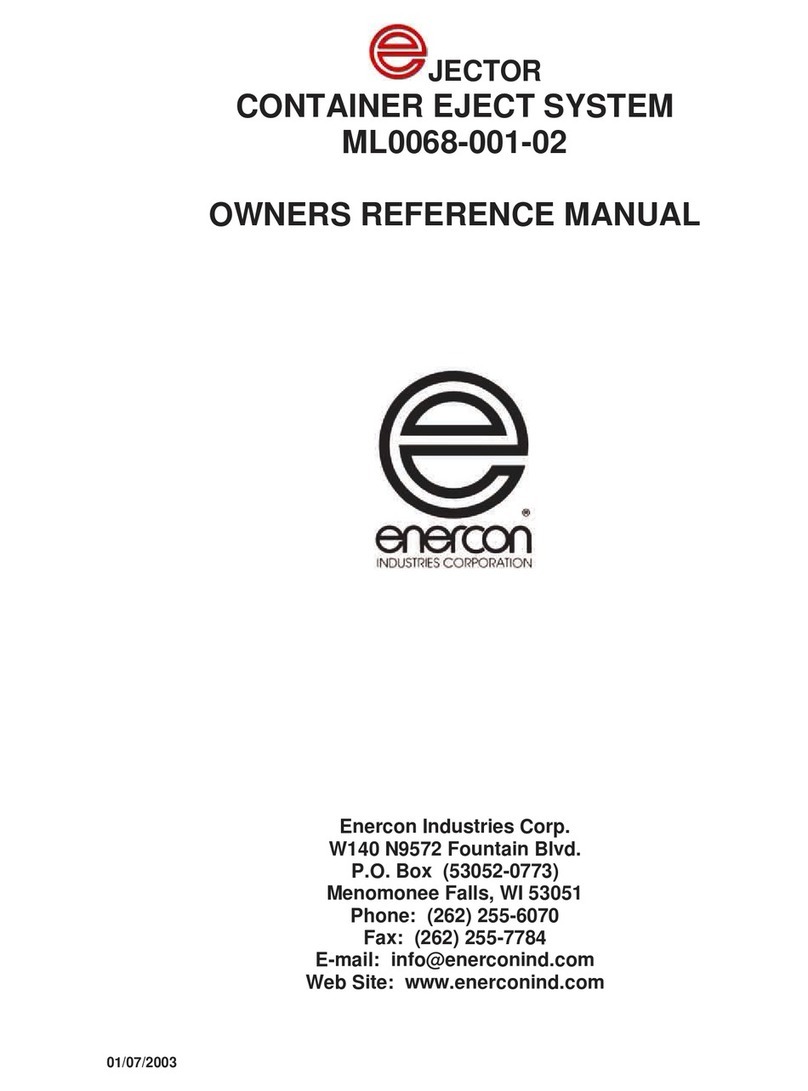 ENERCON Ejector Owner reference manual
