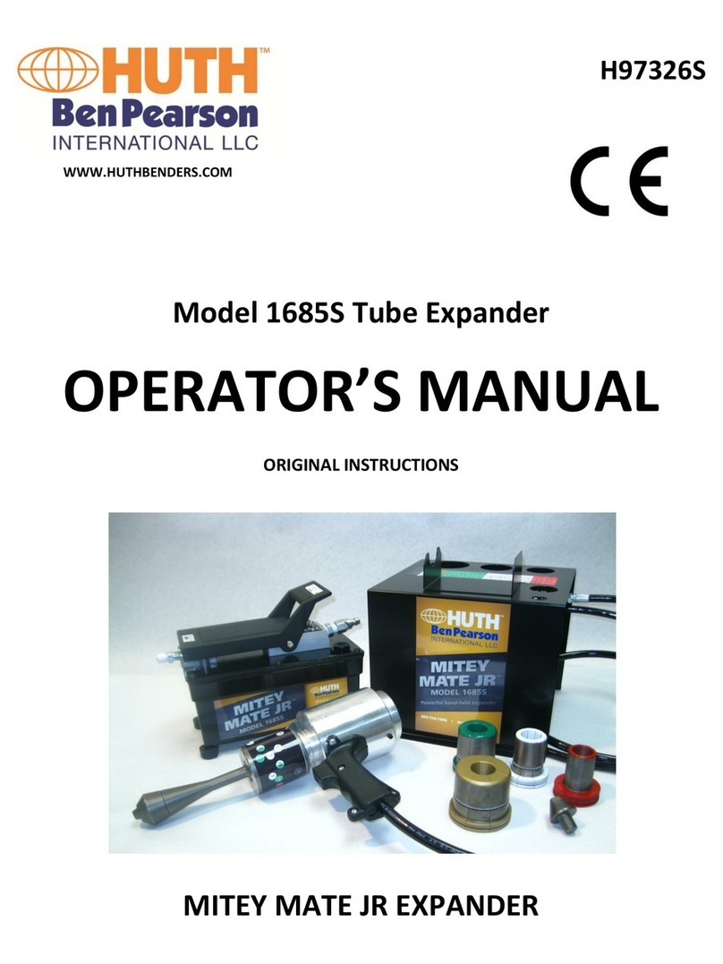 HUTH 1685S Operator's manual