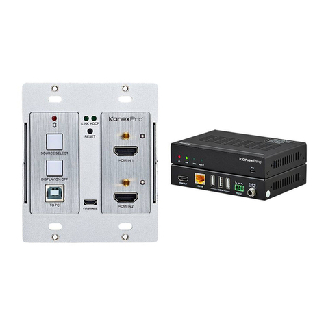 KanexPro WP-HDBTKVM3 User manual