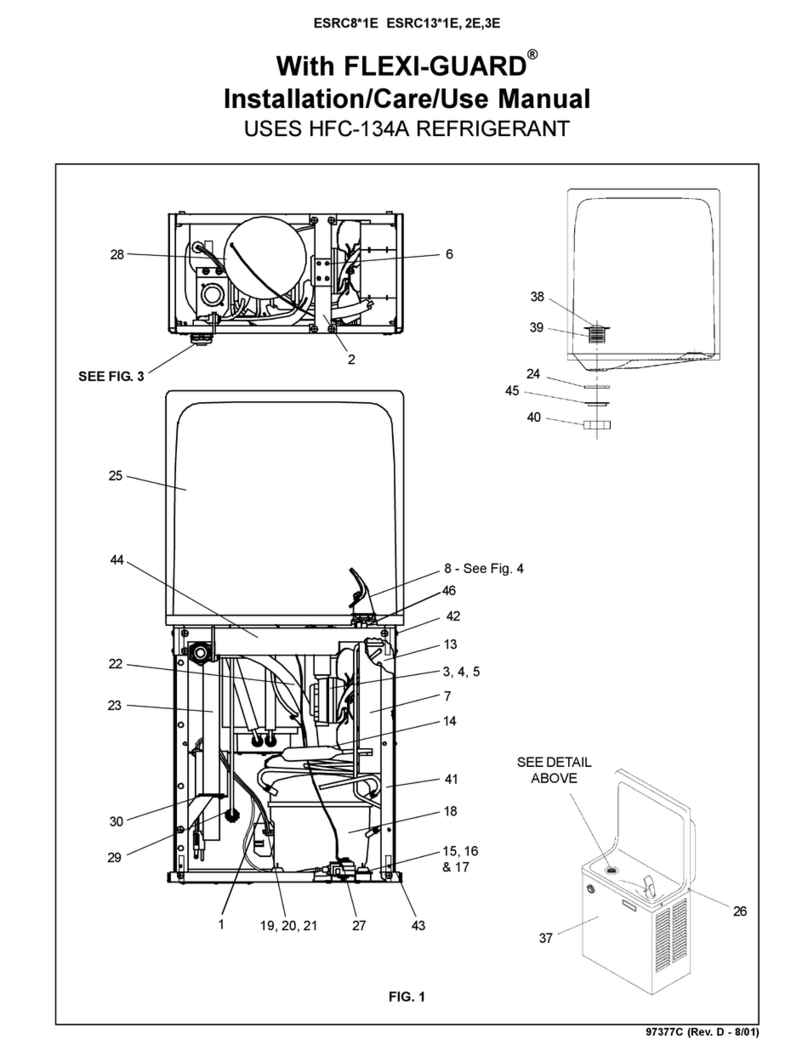 Elkay ESRC8 1E Series Installation manual Elkay ESRC8 1E Series Installation manual