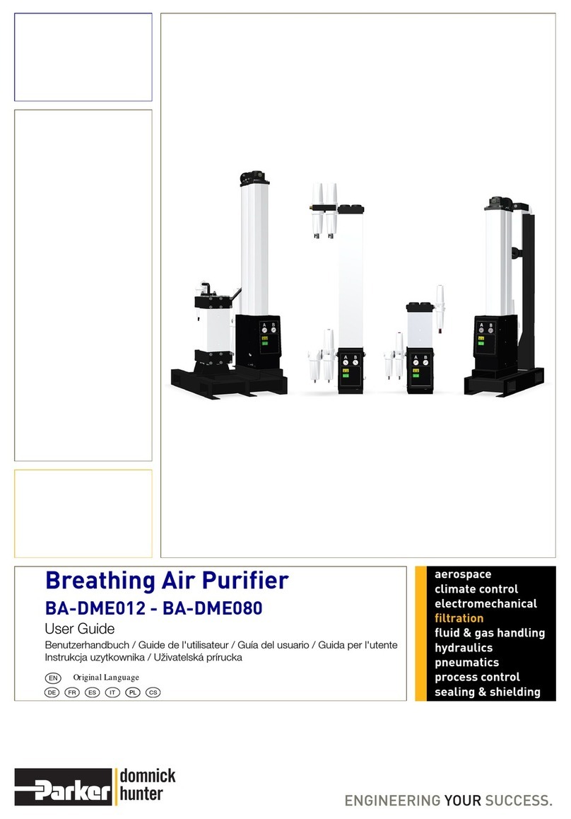 Parker BA-DME012-E User manual