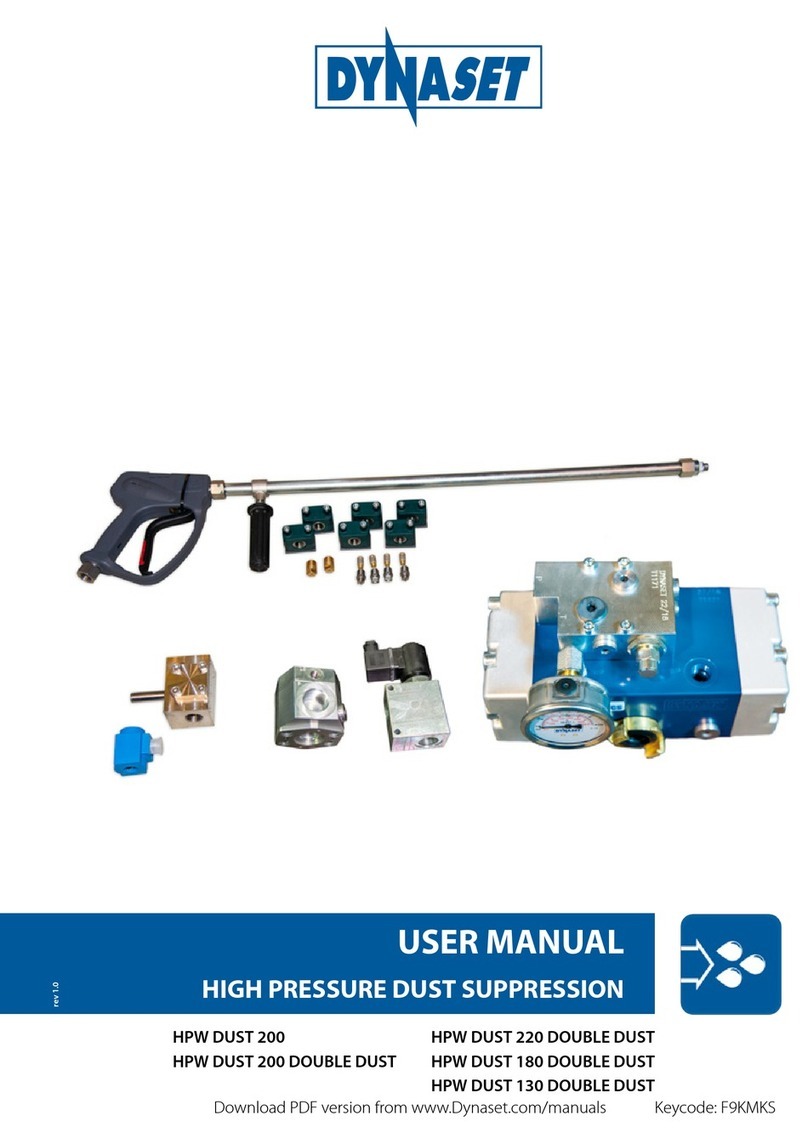 Dynaset HPW DUST 200 user manual