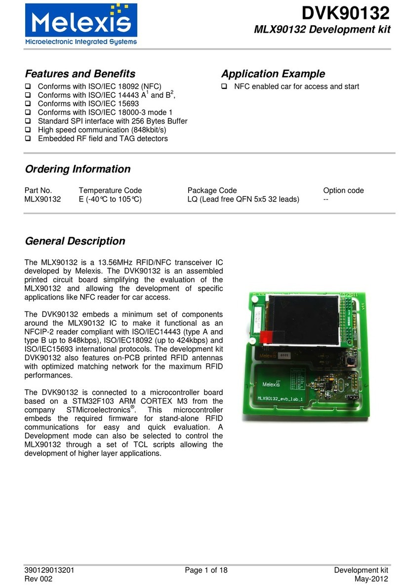 Melexis DVK90132 user manual