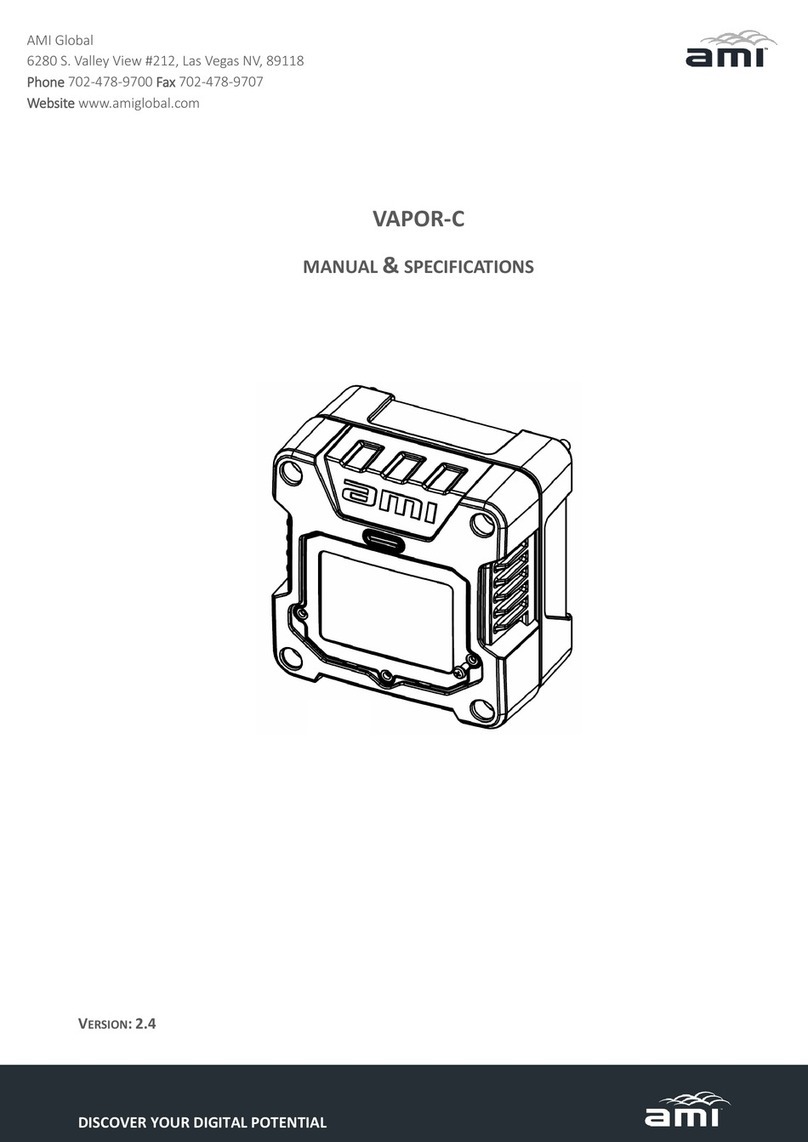 AMI VAPOR-C Manual & Specifications
