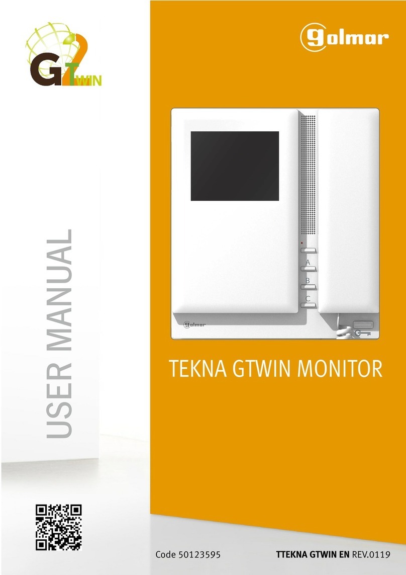 golmar TEKNA GTWIN User manual