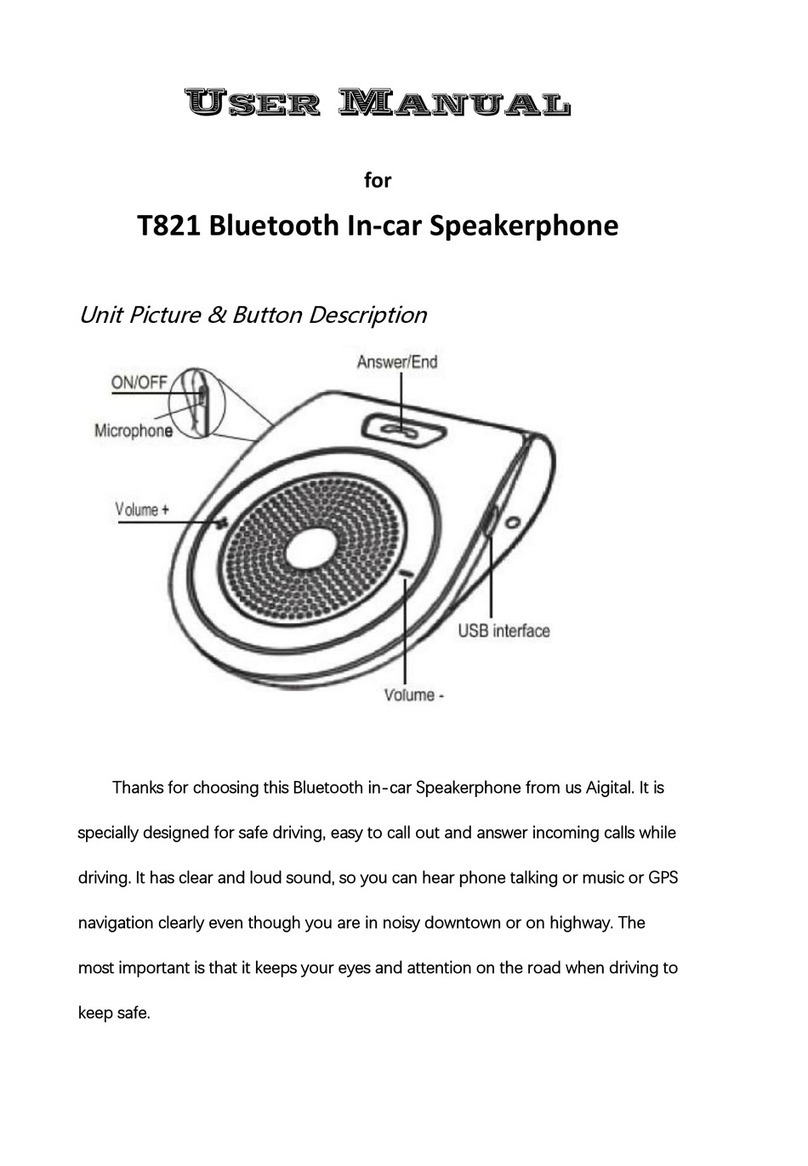 Aigital T821 user manual