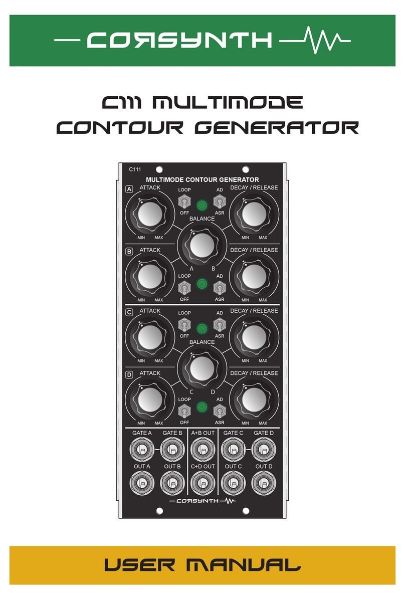 Corsynth C111 Multimode user manual